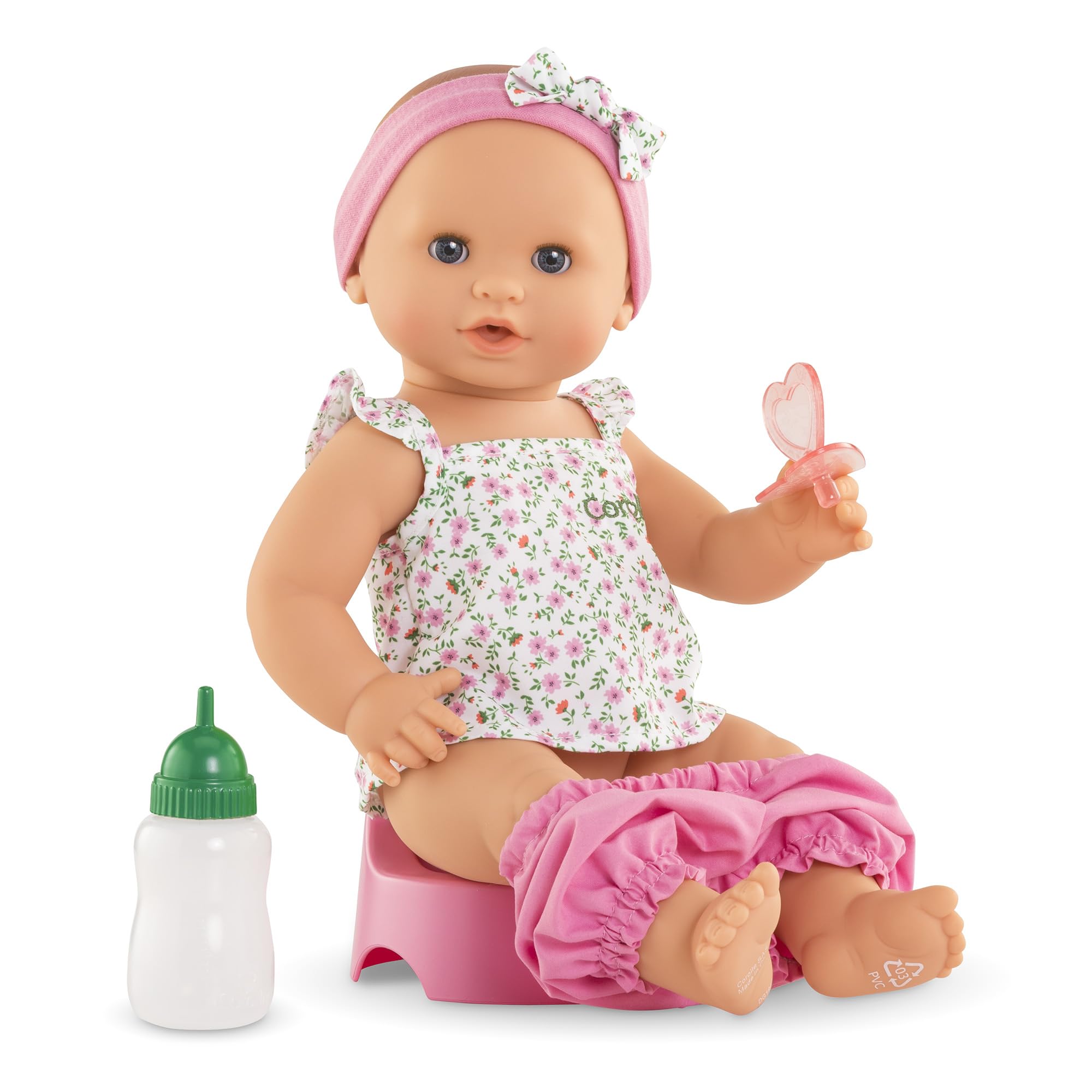 corolle-mon-grand-poupon-emma-fait-pipi-poupon-36-cm-yeux-bleus image 2