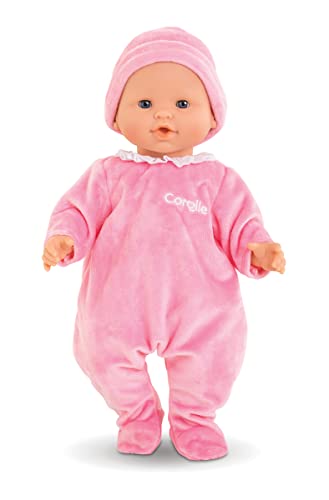 corolle-mon-grand-poupon-pyjama-rose-et-bonnet-36cm image 5