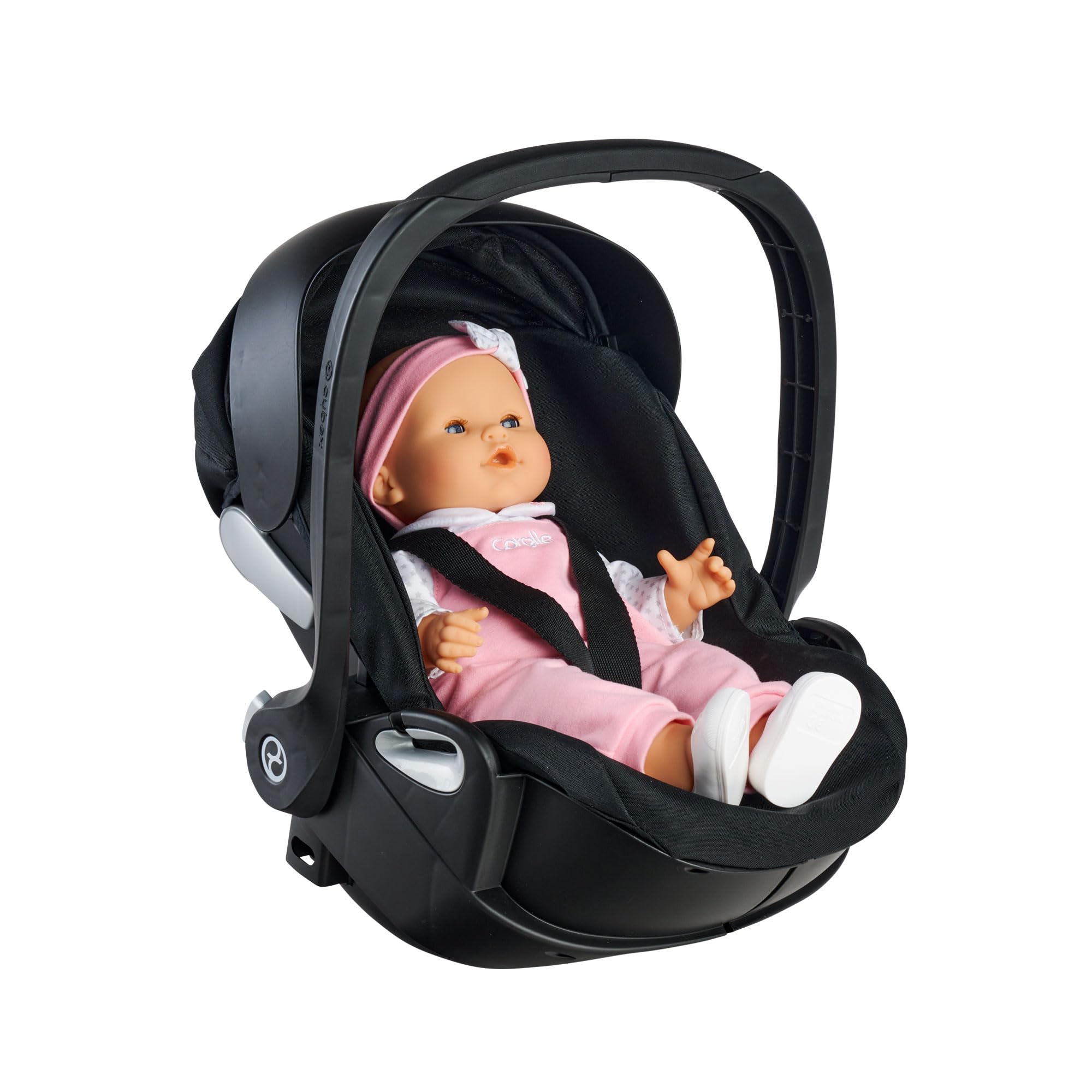 corolle-mon-grand-porte-poupon-cybex-2-en-1-noir-36-42-cm image 2