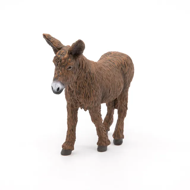 papo-farmyard-friends-baudet-du-poitou-figurine-ne-ferme image 1