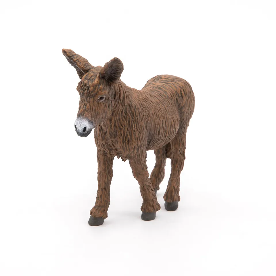 papo-farmyard-friends-baudet-du-poitou-figurine-ne-ferme image 1