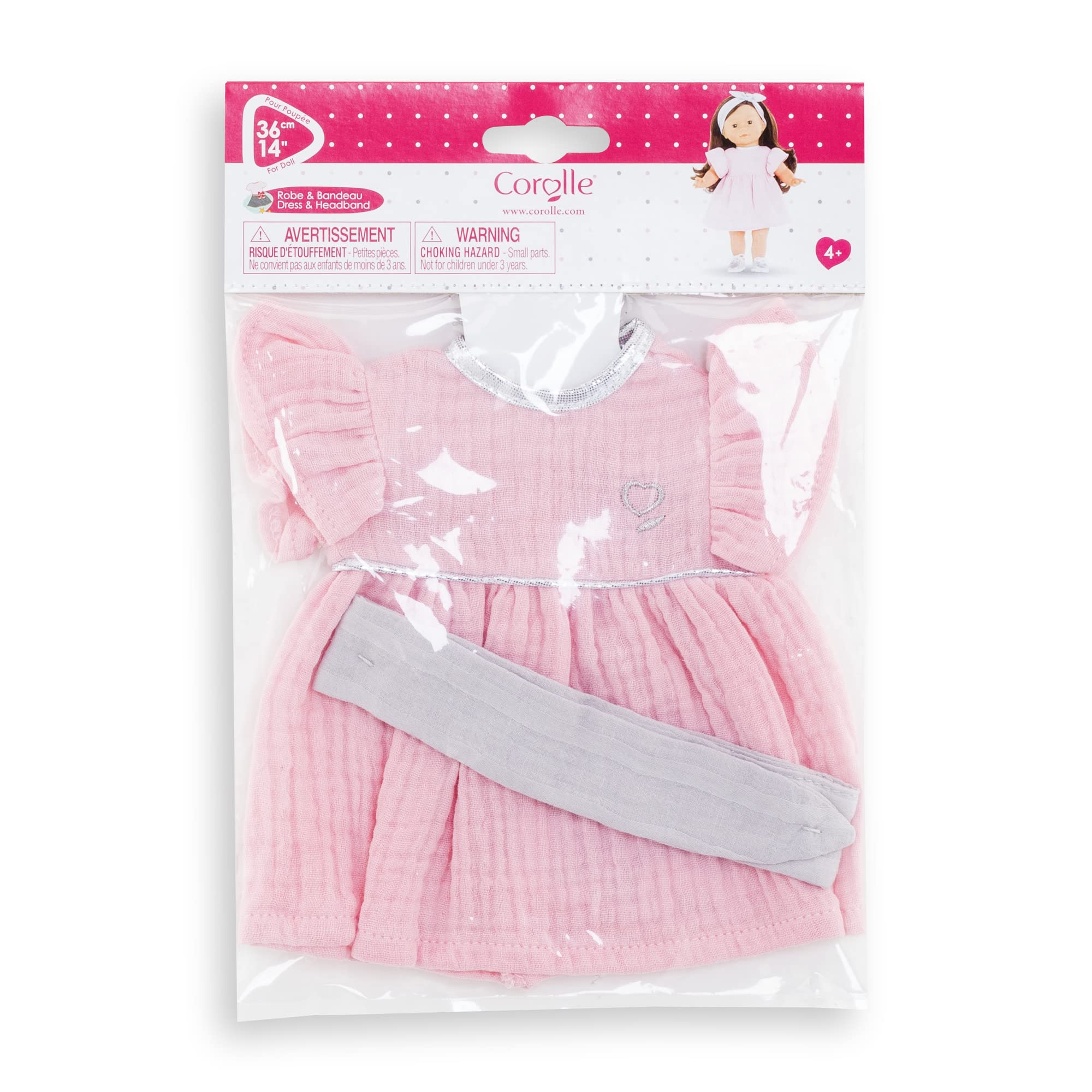 ma-corolle-robe-et-bandeau-v-tement-poup-e-36-cm-chic image 4