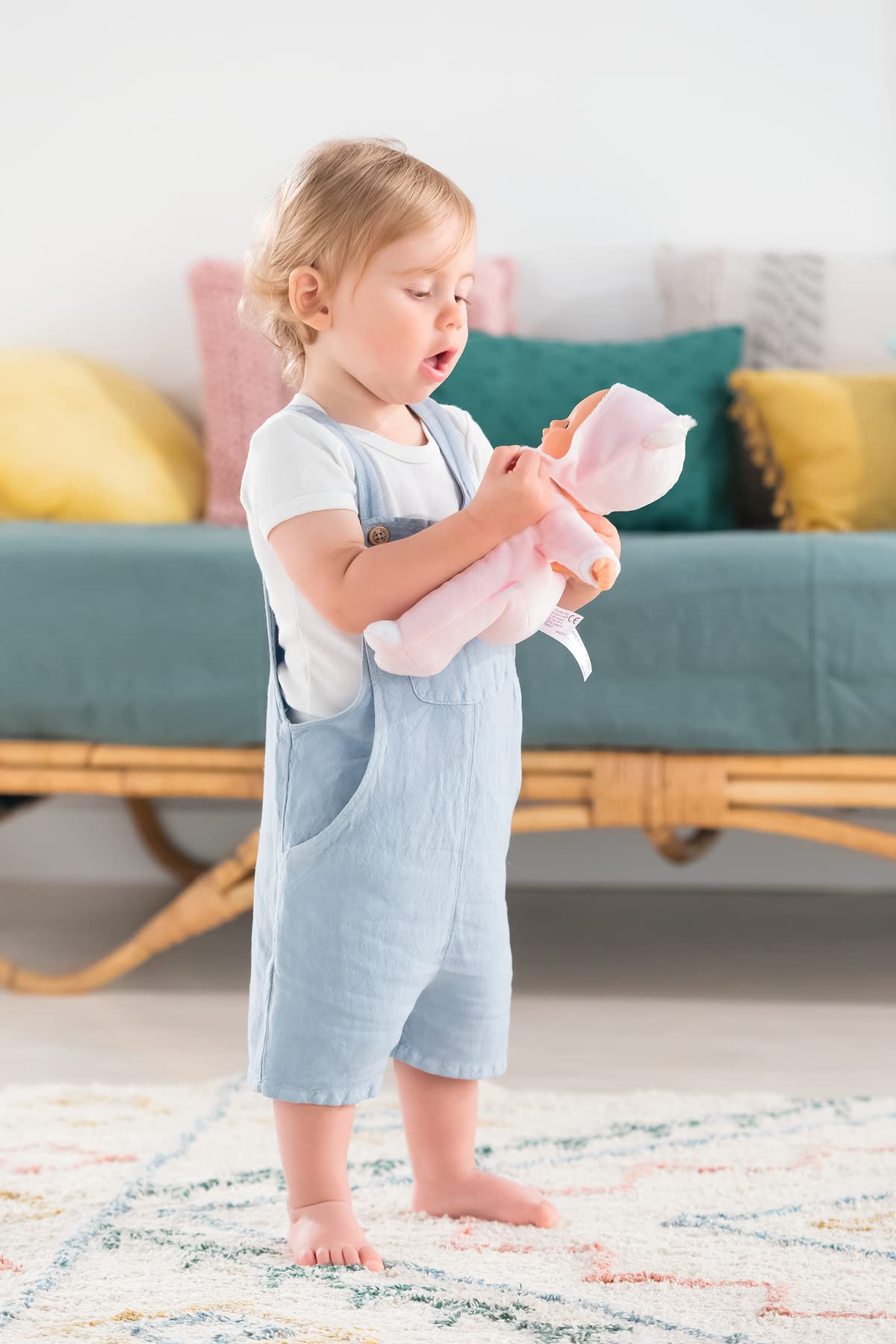 corolle-mon-doudou-pti-c-ur-ours-rose-doudou-30-cm image 4