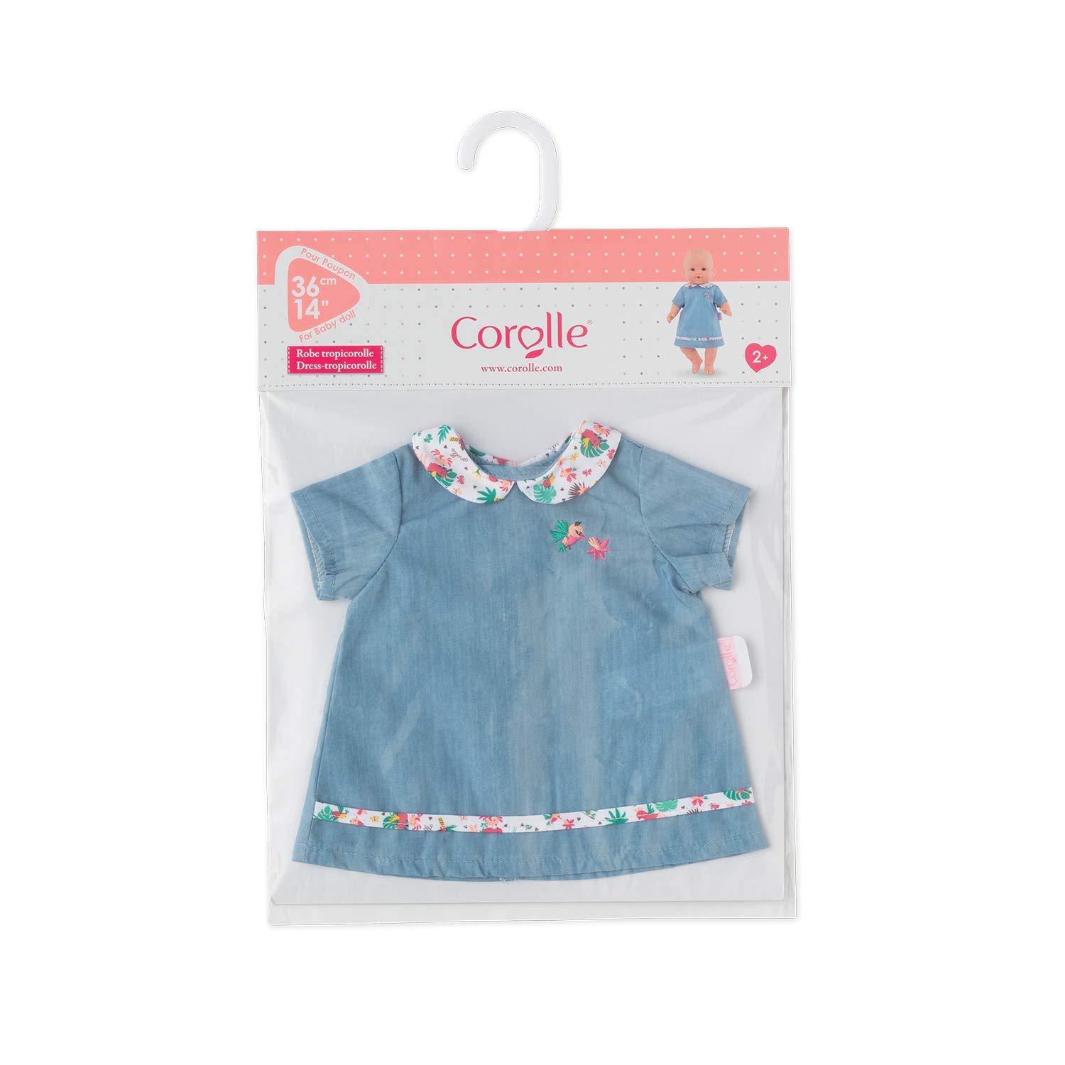 corolle-mon-grand-poupon-robe-tropicorolle-v-tement-36-cm image 2