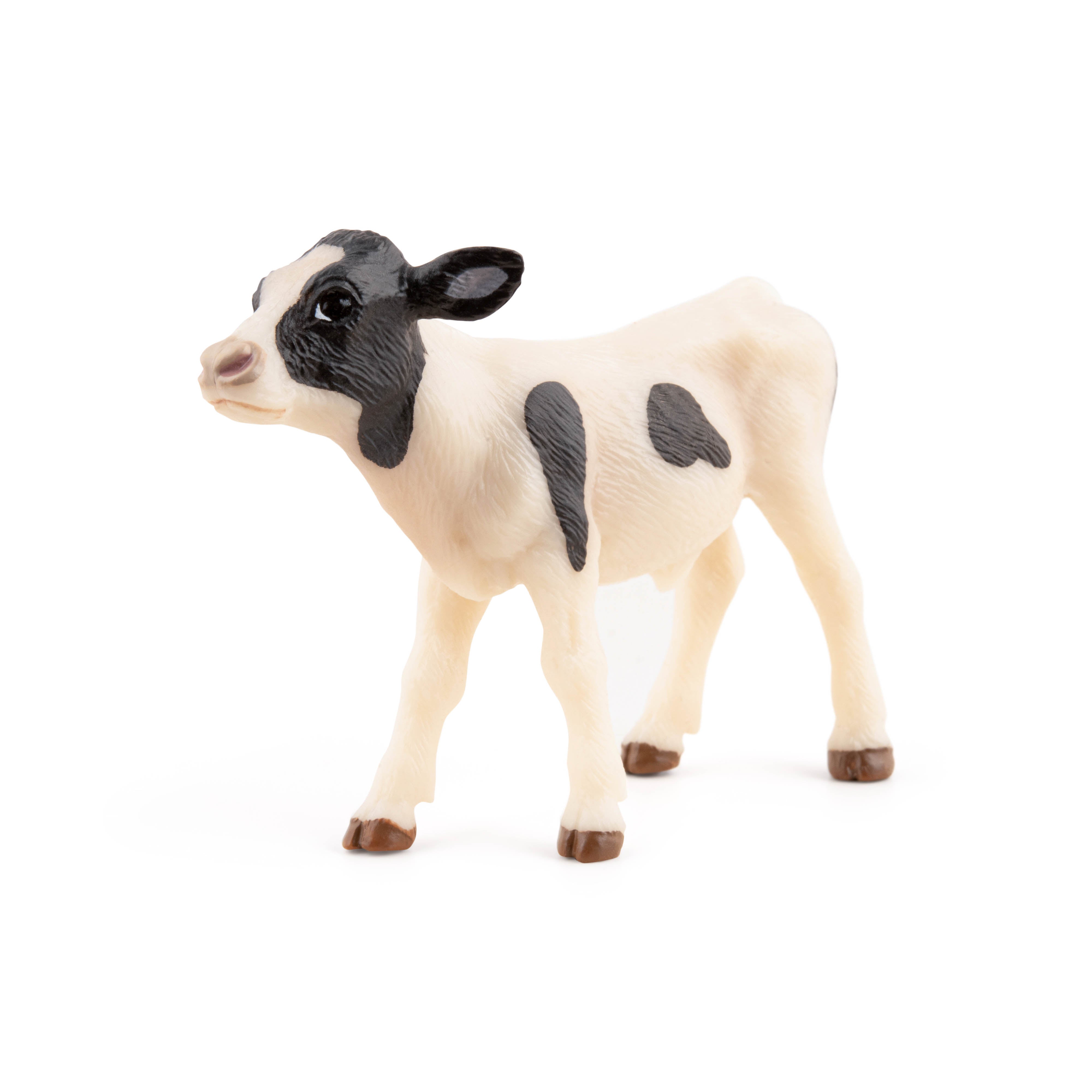 papo-farm-figurine-veau-noir-et-blanc-ferme image 4
