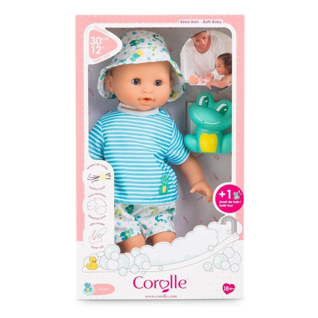 corolle-mon-premier-b-b-bain-marin-30-cm-jouet-grenouille image 4