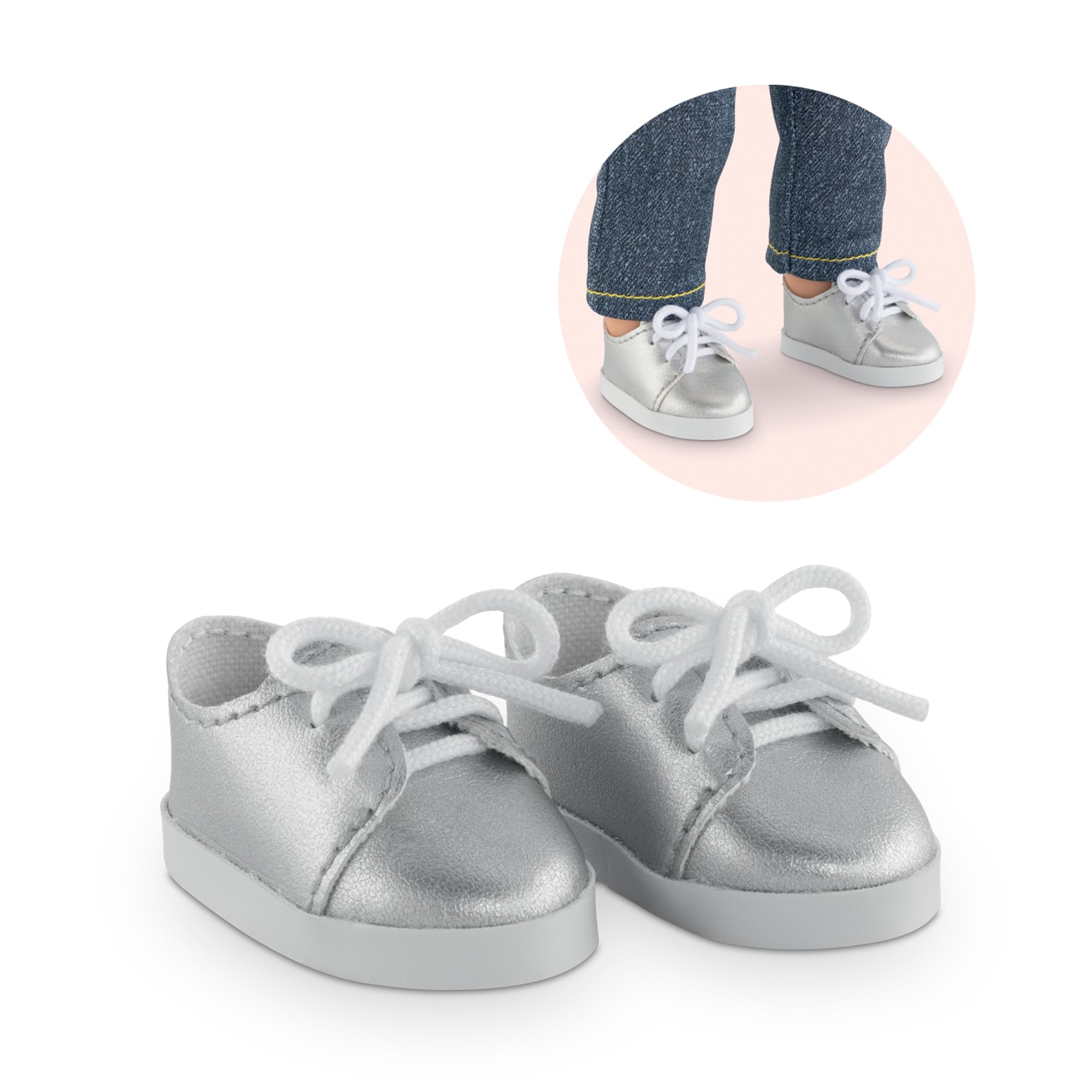 corolle-ma-corolle-baskets-argent-es-chaussures-poup-e-36cm image 2