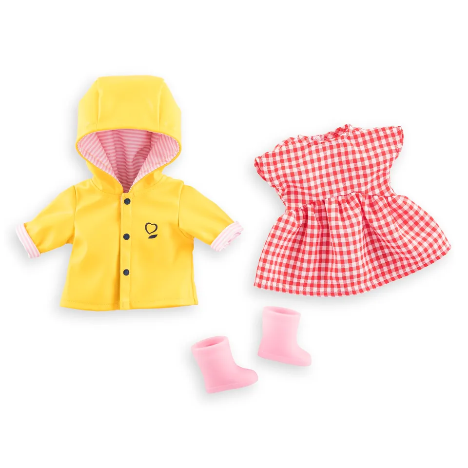 corolle-ma-corolle-coffret-vive-la-pluie-v-tement-36-cm-cir-jaune image 1