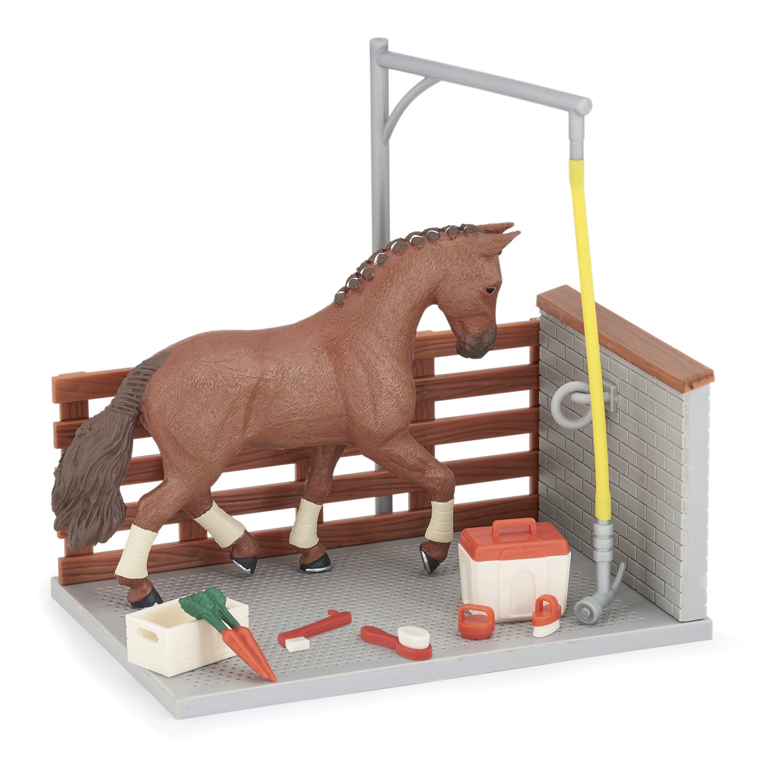 papo-horses-aire-de-douche-et-accessoires-soin-cheval image 1