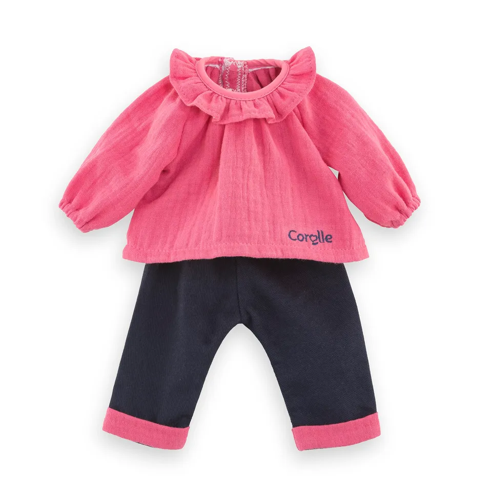 corolle-ma-corolle-blouse-rose-et-pantalon-v-tement-36-cm image 1