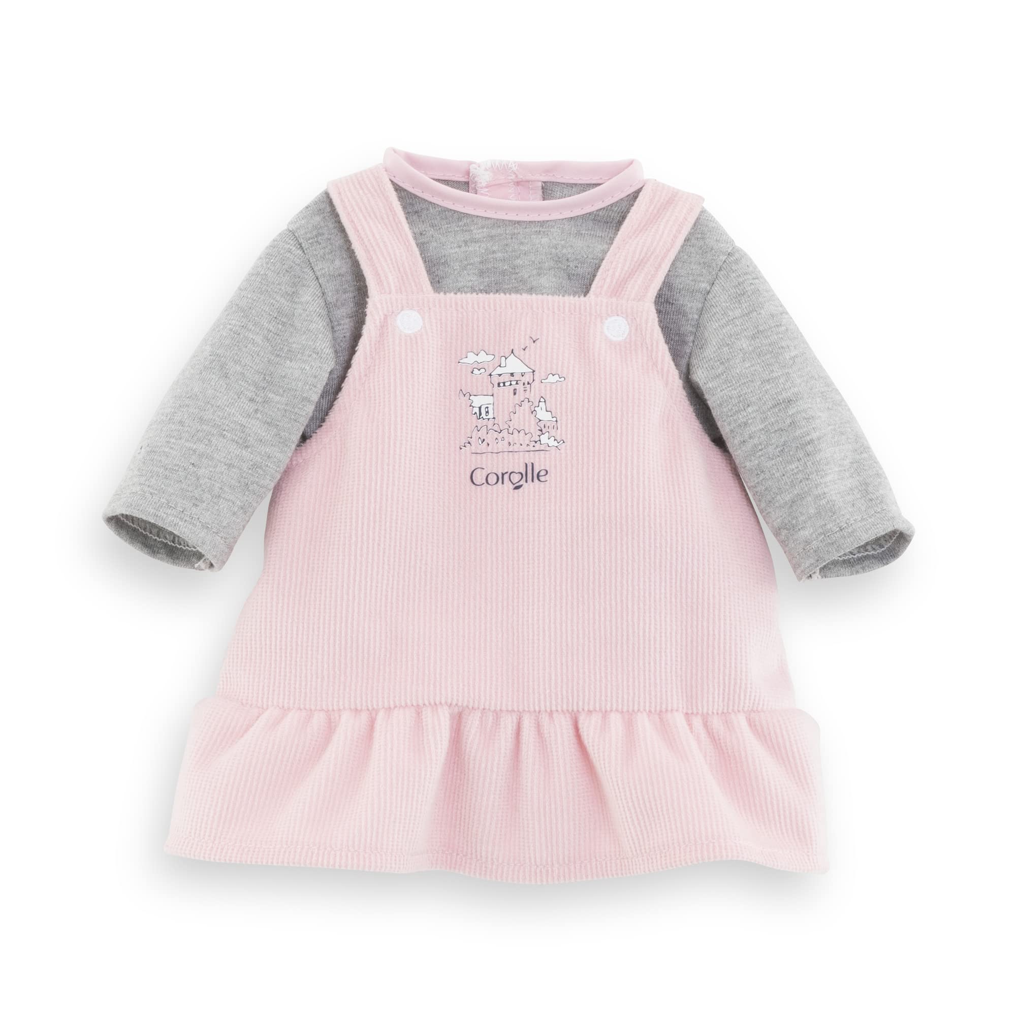corolle-mon-grand-poupon-robe-t-shirt-bords-de-loire-36cm image 1