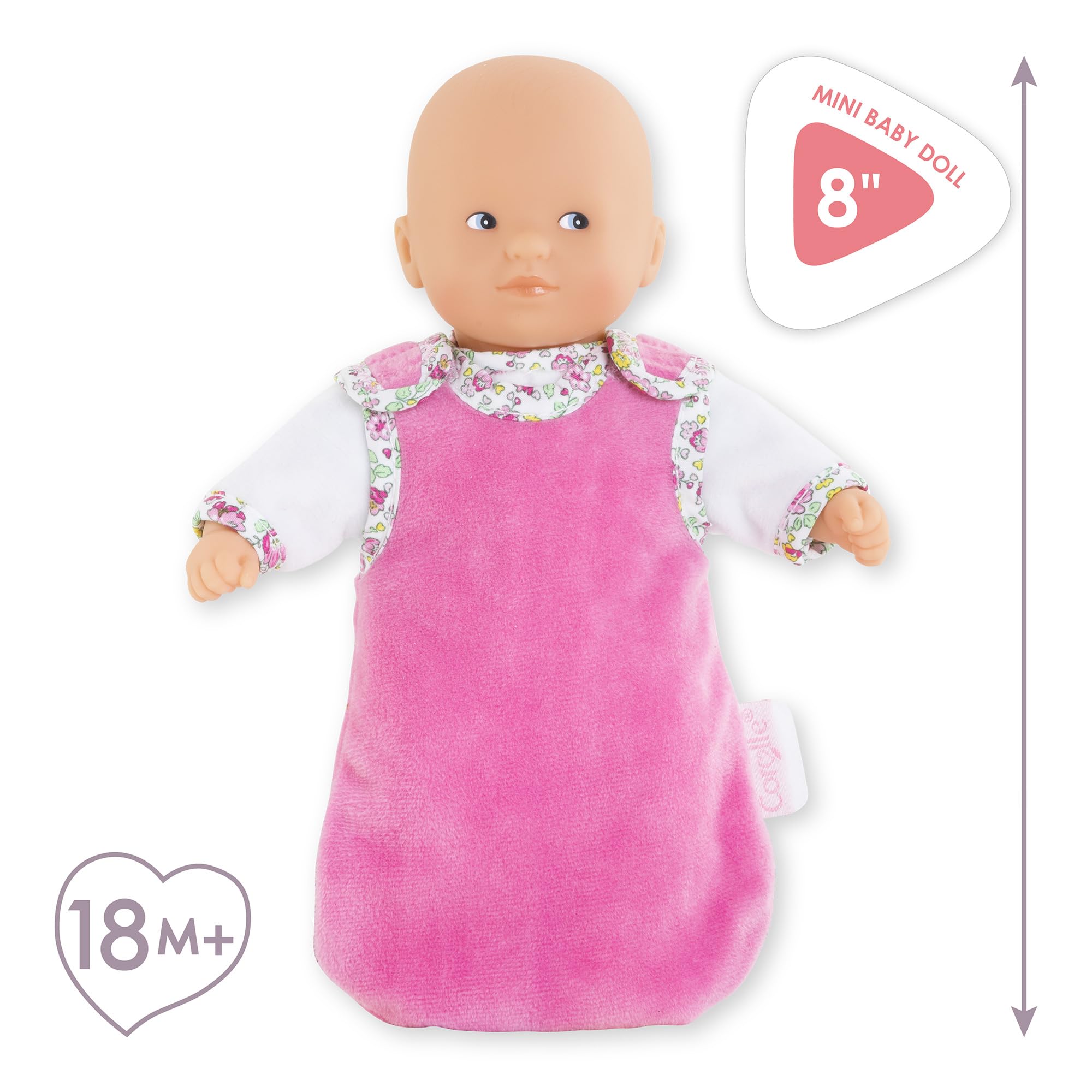 corolle-mon-premier-poupon-mini-calin-jardin-en-fleurs-20-cm-rose image 7