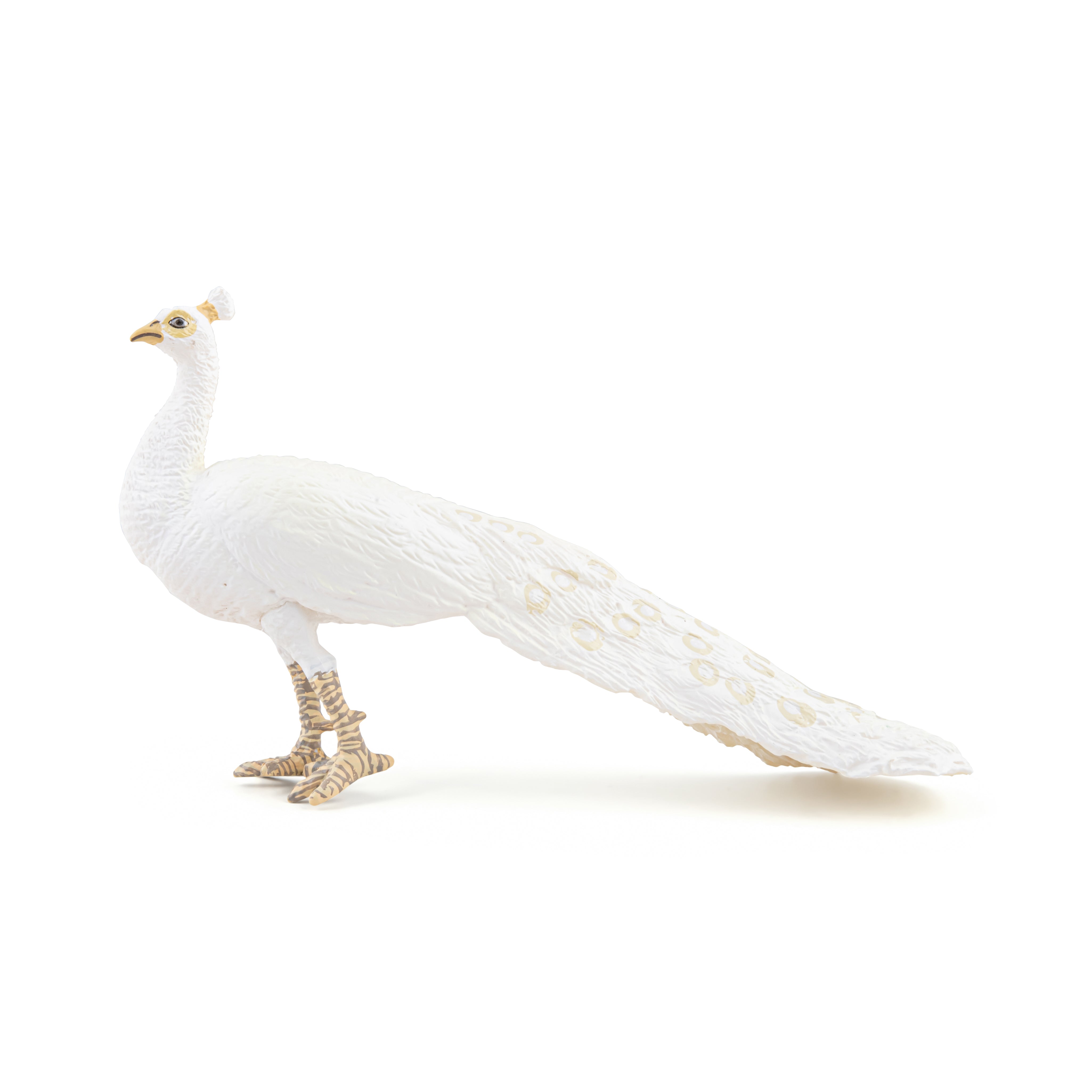 papo-farmyard-friends-paon-blanc-figurine-plumage-nacr-mod-le-unique image 4