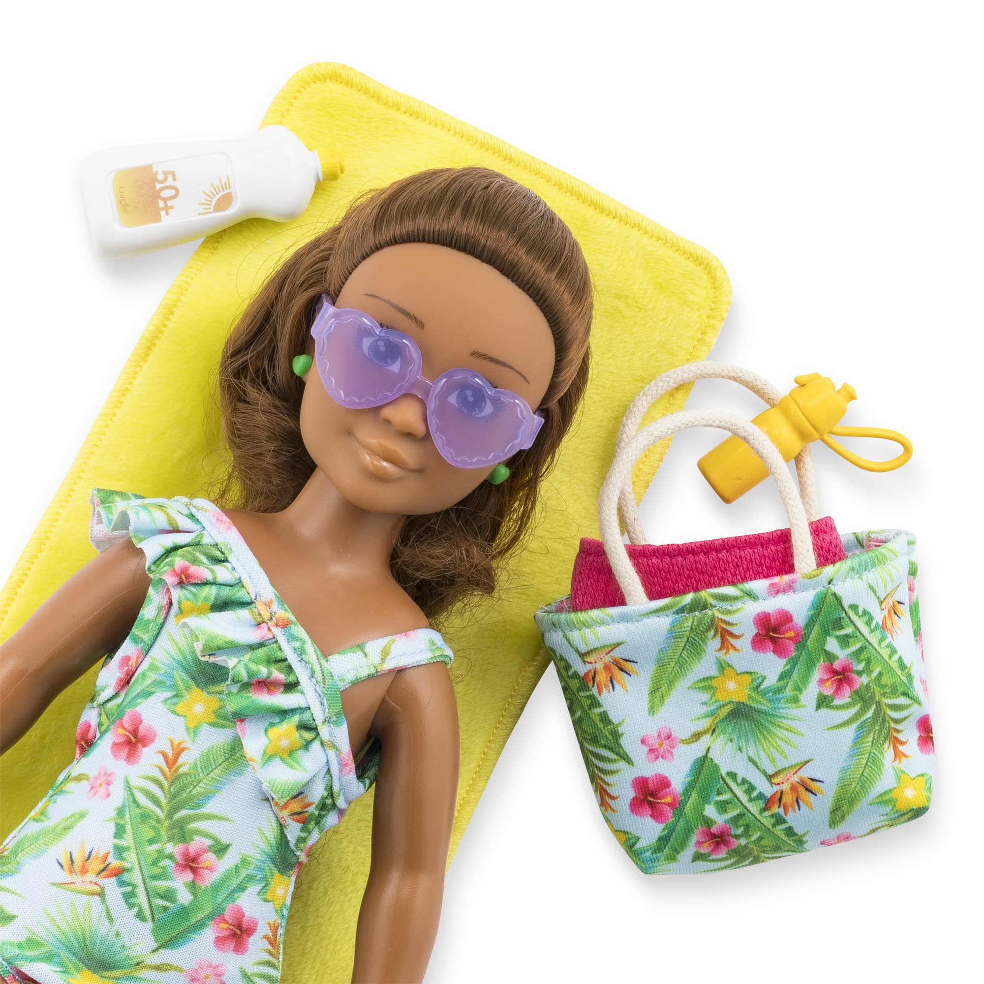 corolle-girls-melody-la-plage-poup-e-mannequin-28-cm-maillot image 7