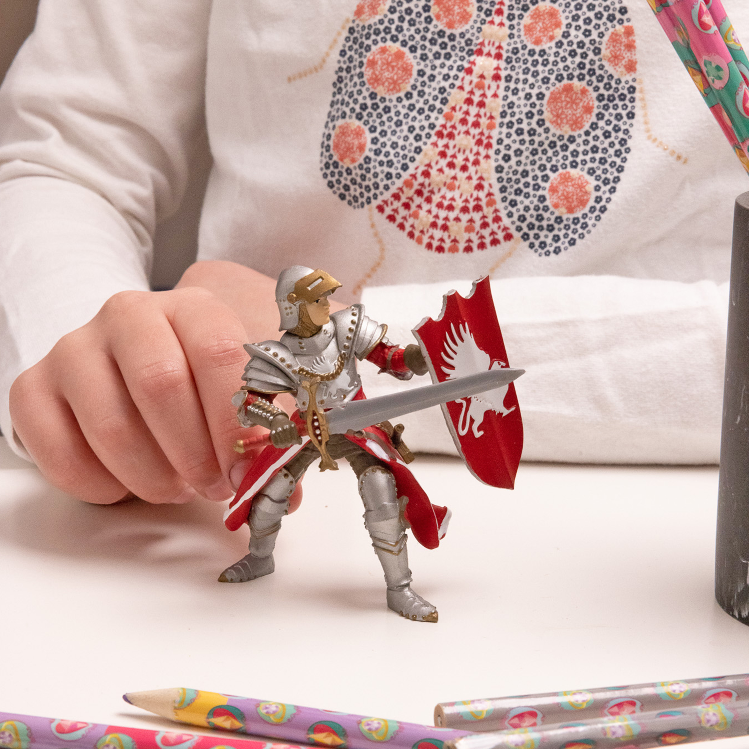 papo-medieval-figurine-chevalier-griffon image 2