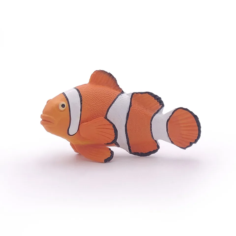 papo-marine-world-poisson-clown-figurine-animal-marin-orange image 1