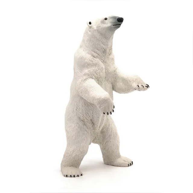 papo-wildlife-ours-polaire-debout-figurine-animal-arctique image 1