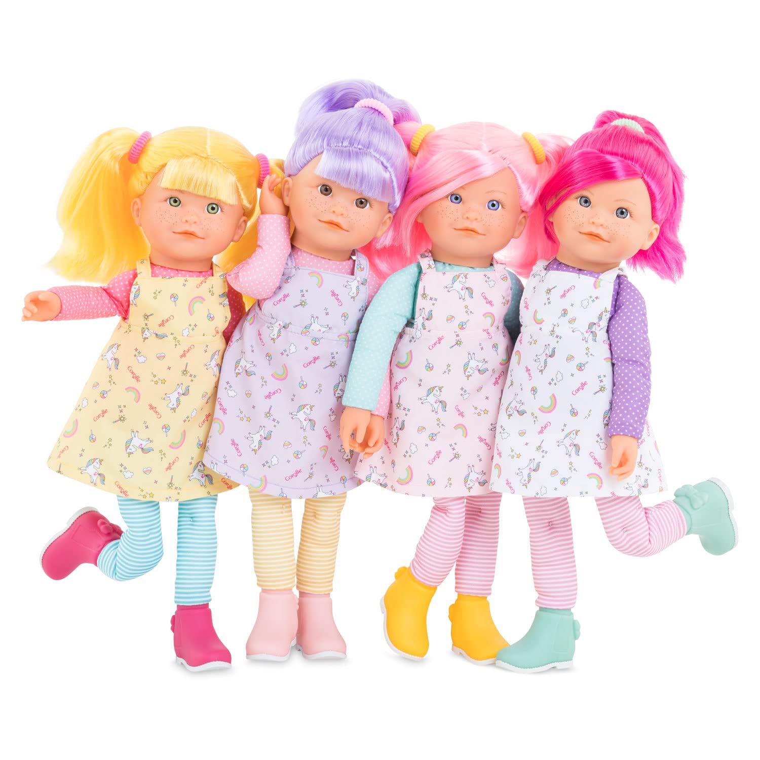 corolle-les-trendies-rainbow-dolls-iris-poup-e-40-cm-violets image 4