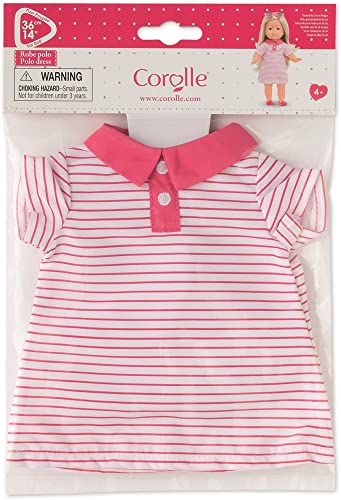 corolle-ma-corolle-robe-polo-rose-v-tement-poup-e-36cm image 6