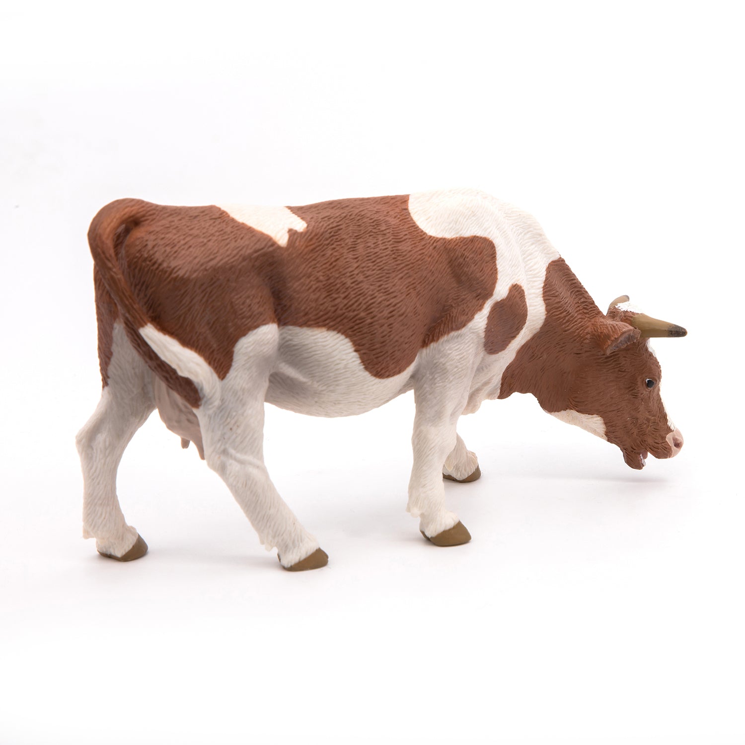 papo-farmyard-friends-vache-figurine-simmental-broutant image 4
