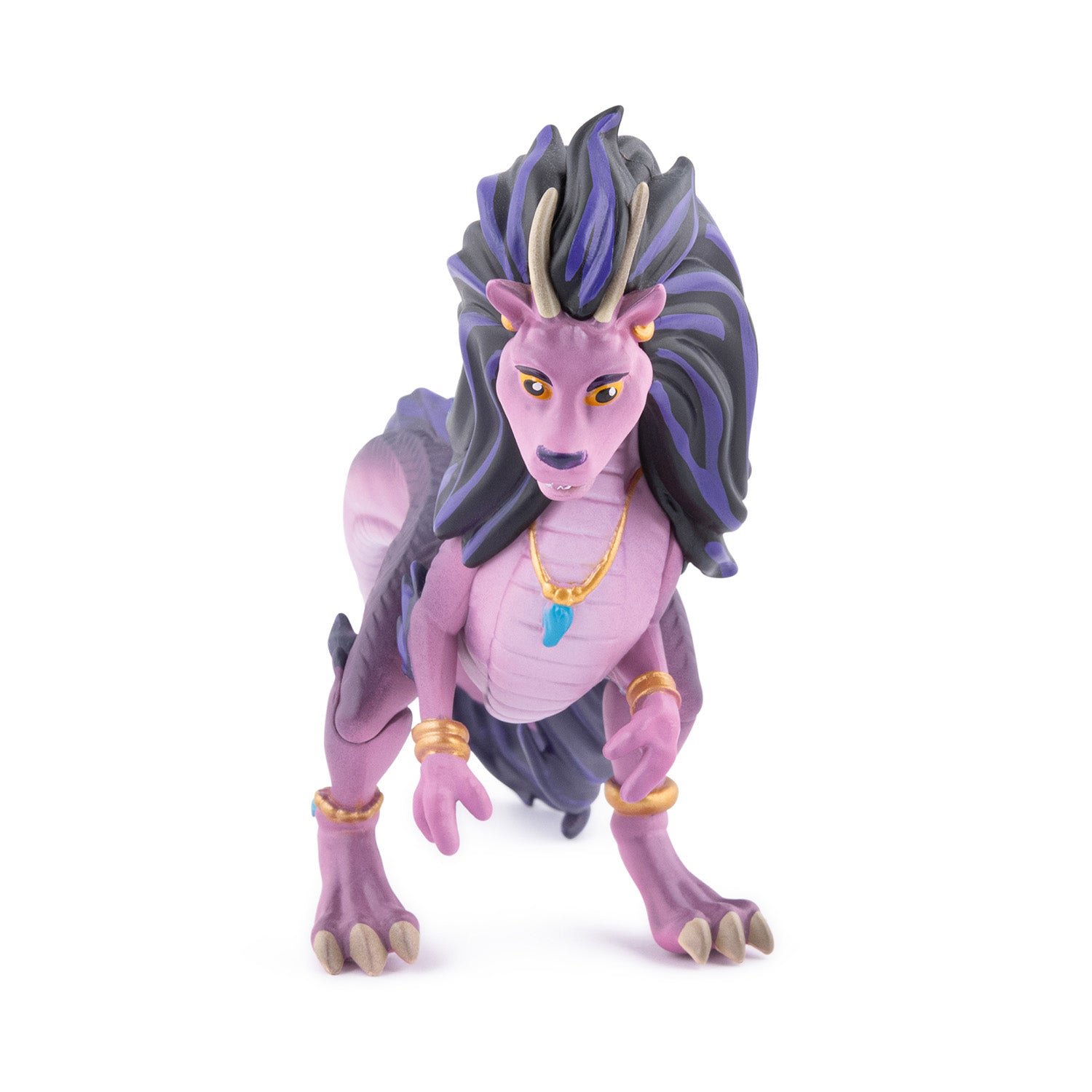 papo-the-enchanted-world-dragon-sakura-figurine-violet image 4
