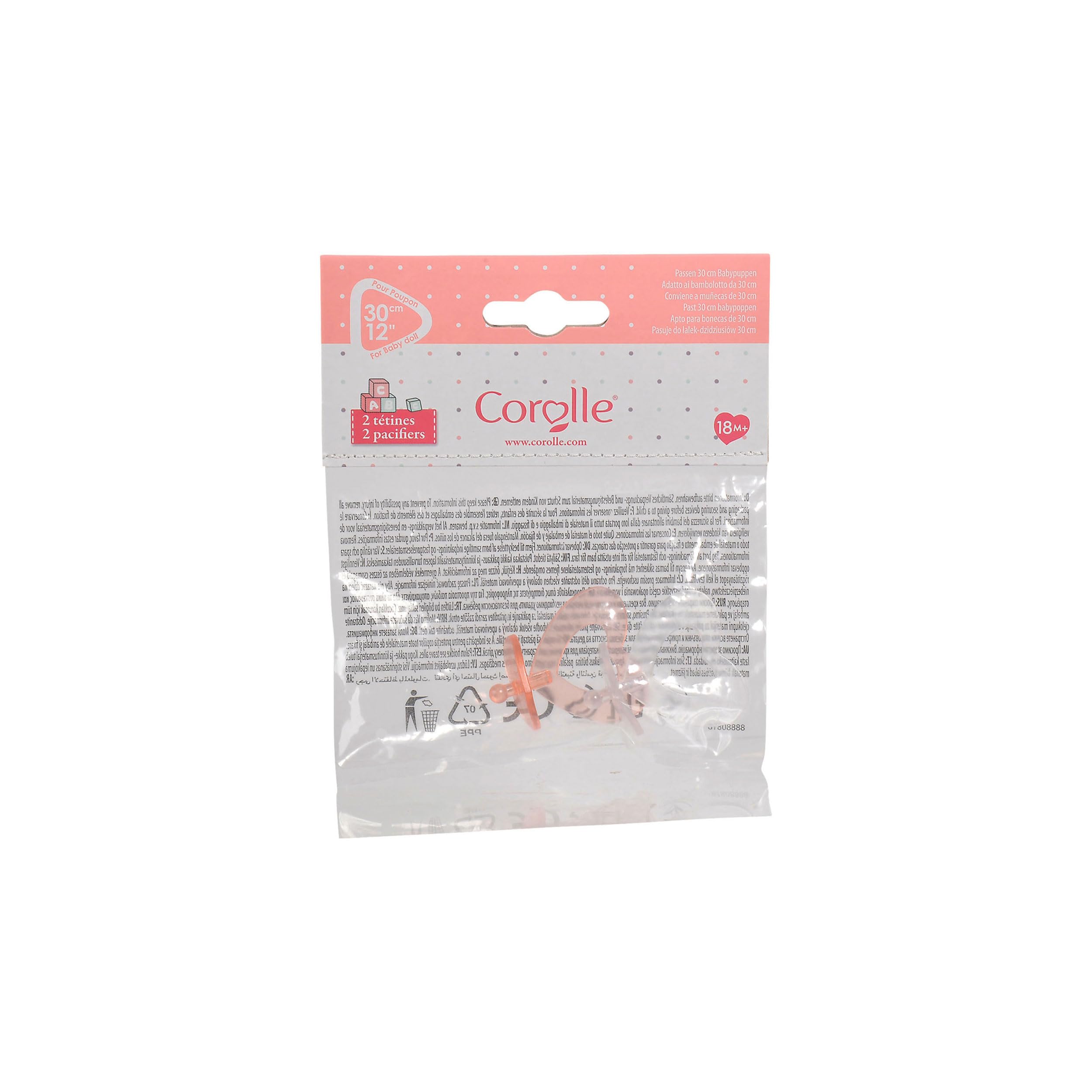 corolle-mon-premier-poupon-2-t-tines-30-cm-rose-grise image 5
