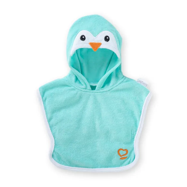 mon-grand-poupon-cape-de-bain-pingouin-v-tement-poupon-36cm image 1