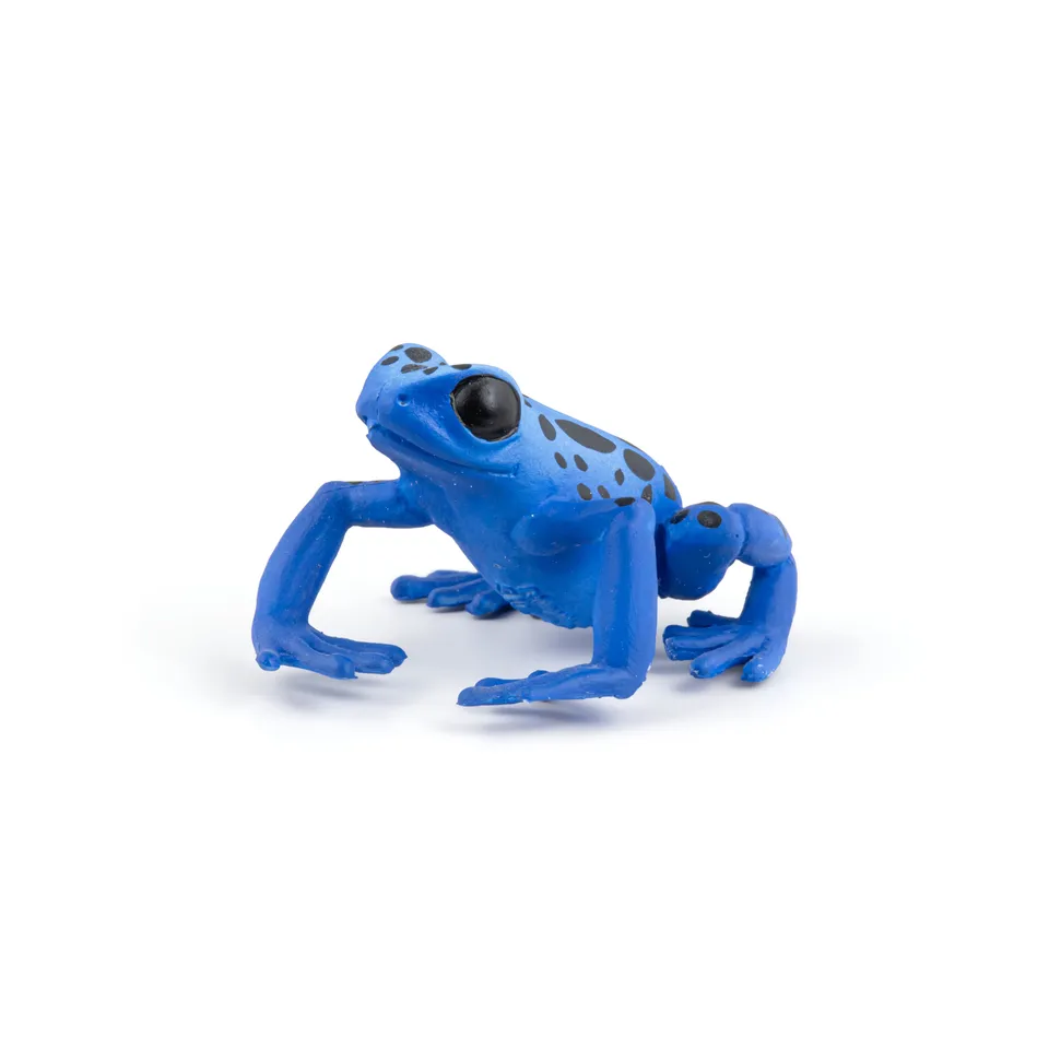 papo-wildlife-grenouille-quatoriale-bleue-figurine-tropicale image 1