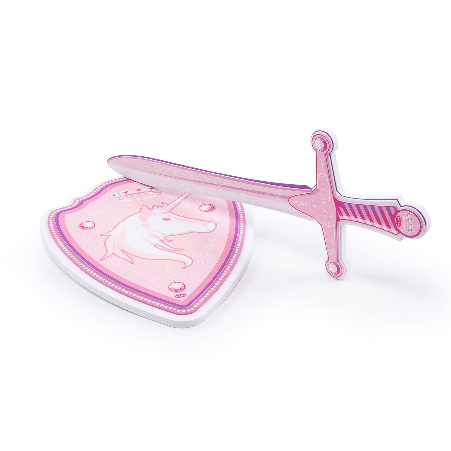 papo-foam-sets-bouclier-licorne-mousse-enfant-dor image 6