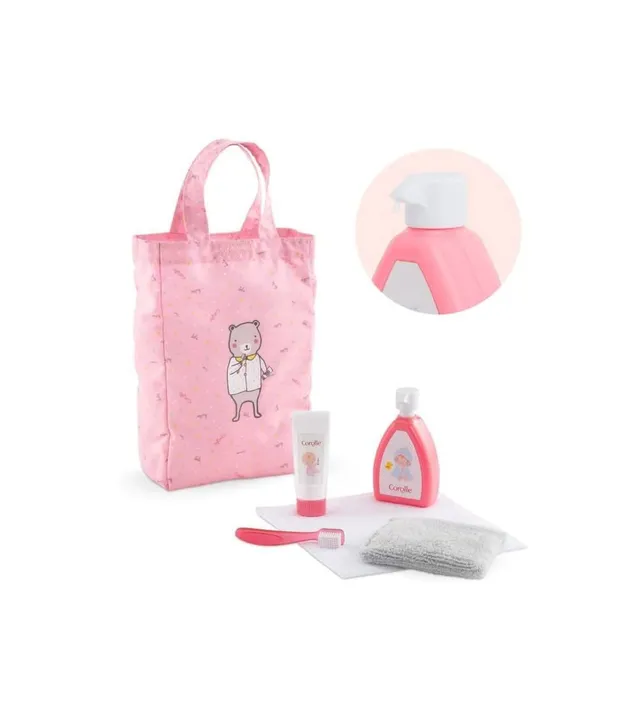corolle-mon-grand-poupon-coffret-de-toilette-6-accessoires image 1
