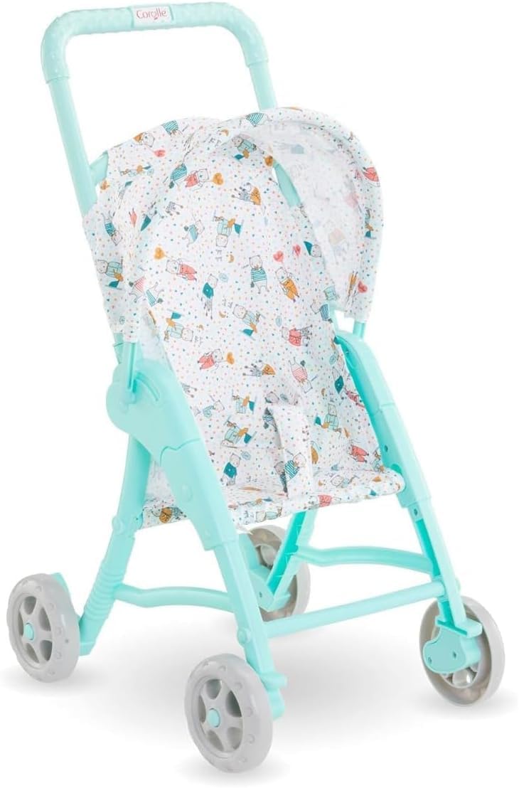 corolle-mon-grand-poupon-poussette-menthe-poupon-30-cm image 1