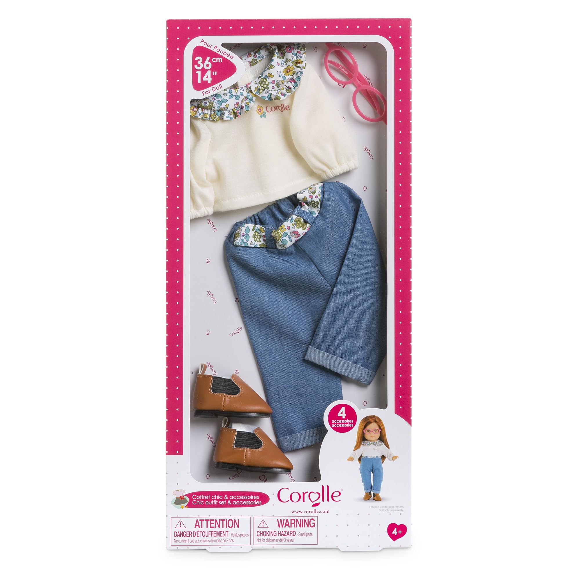 corolle-ma-corolle-coffret-chic-v-tement-poup-e-36-cm-4-pi-ces image 4