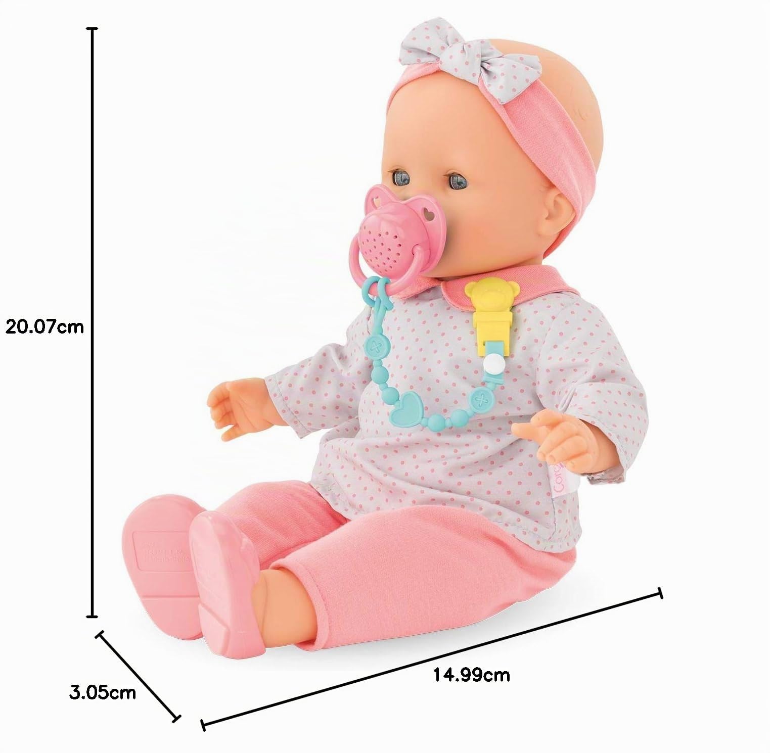 corolle-mon-grand-poupon-140470-t-tine-rose-36-cm image 6