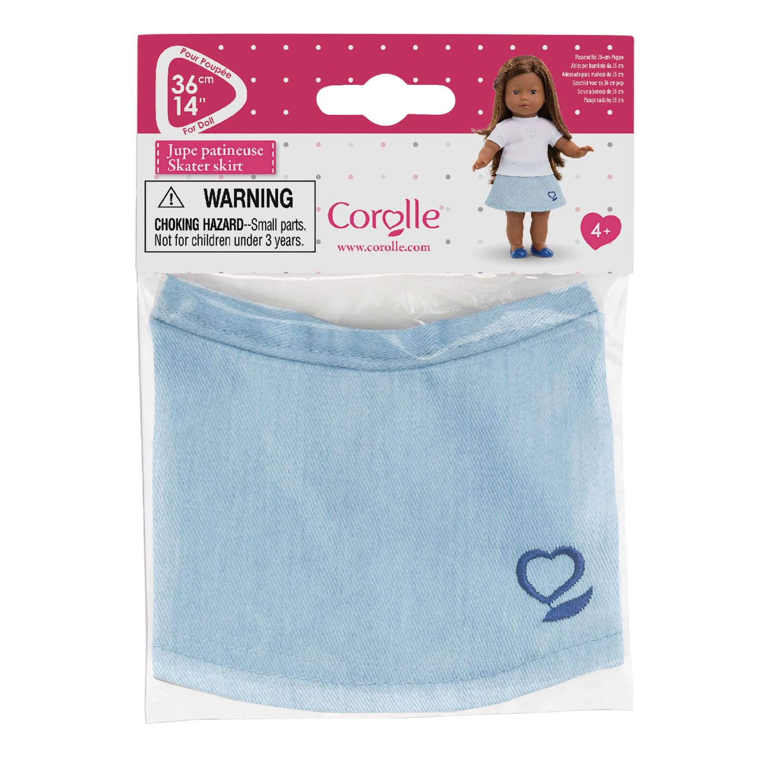 corolle-ma-corolle-jupe-patineuse-v-tement-poup-e-36-cm image 2