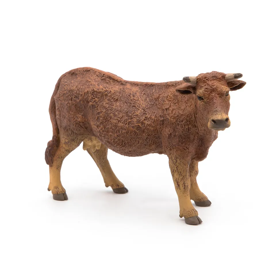 papo-farmyard-friends-vache-limousine-figurine-robe-rousse image 1