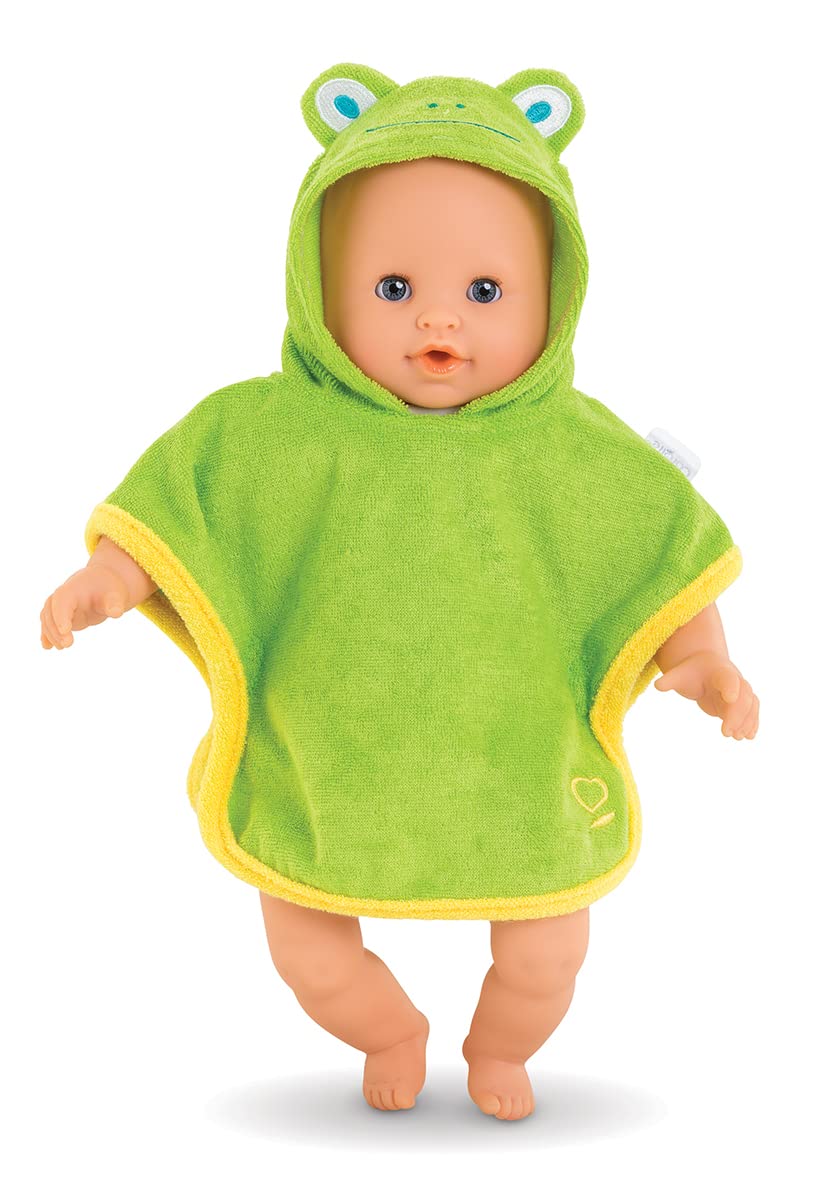 corolle-mon-premier-poupon-cape-bain-grenouille-v-tement-poupon-30-cm image 2
