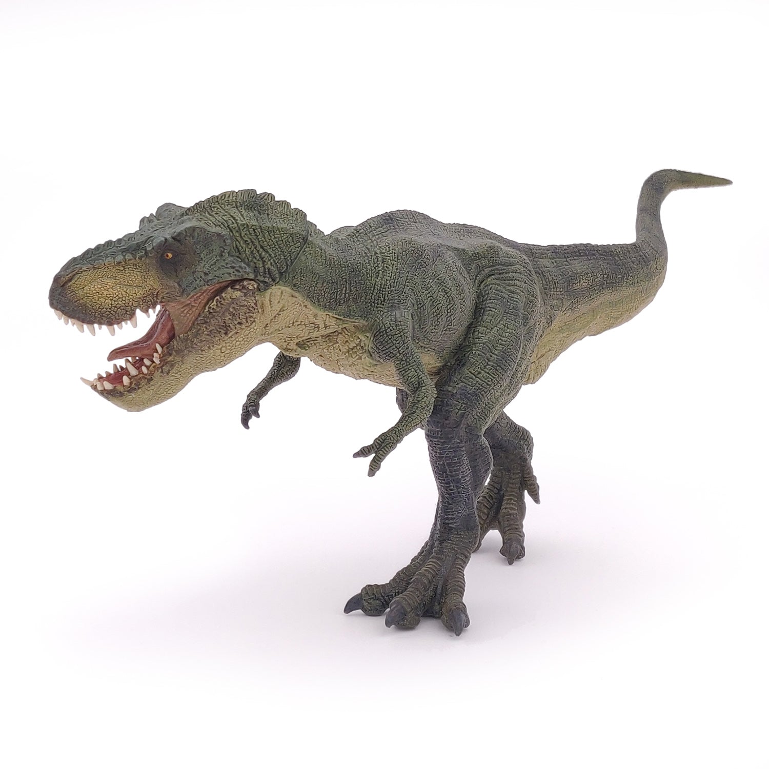 papo-dinosaurs-figurine-t-rex-courant-vert-m-choire-articul-e image 5