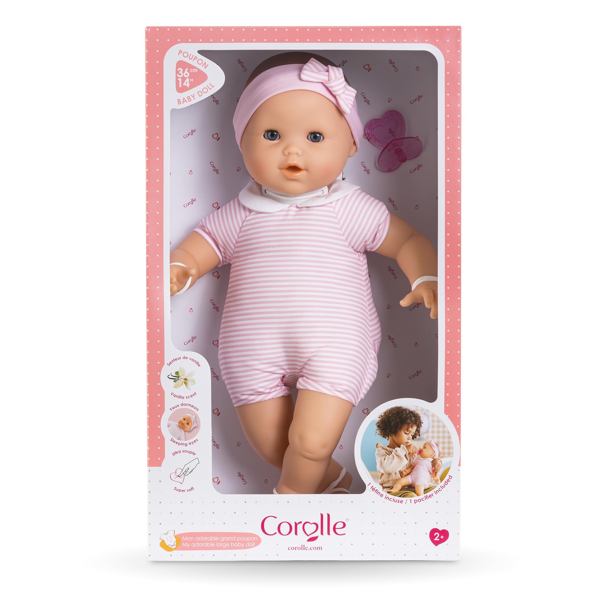 corolle-mon-grand-poupon-adorable-grand-poupon-36cm-yeux-bleus image 4