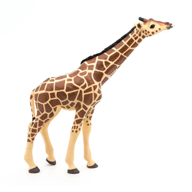 papo-wildlife-girafe-t-te-lev-e-figurine-savane image 1