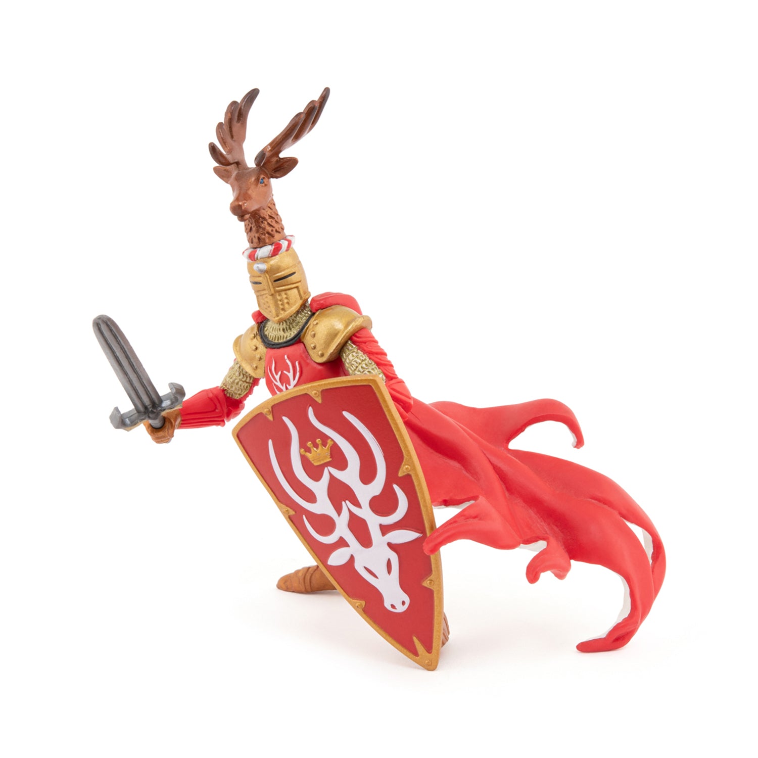 papo-medieval-figurine-ma-tre-des-armes-cimier-cerf image 5