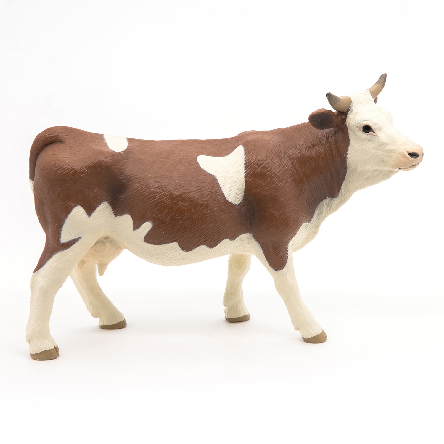 papo-farmyard-friends-vache-simmental-figurine-ferme image 2