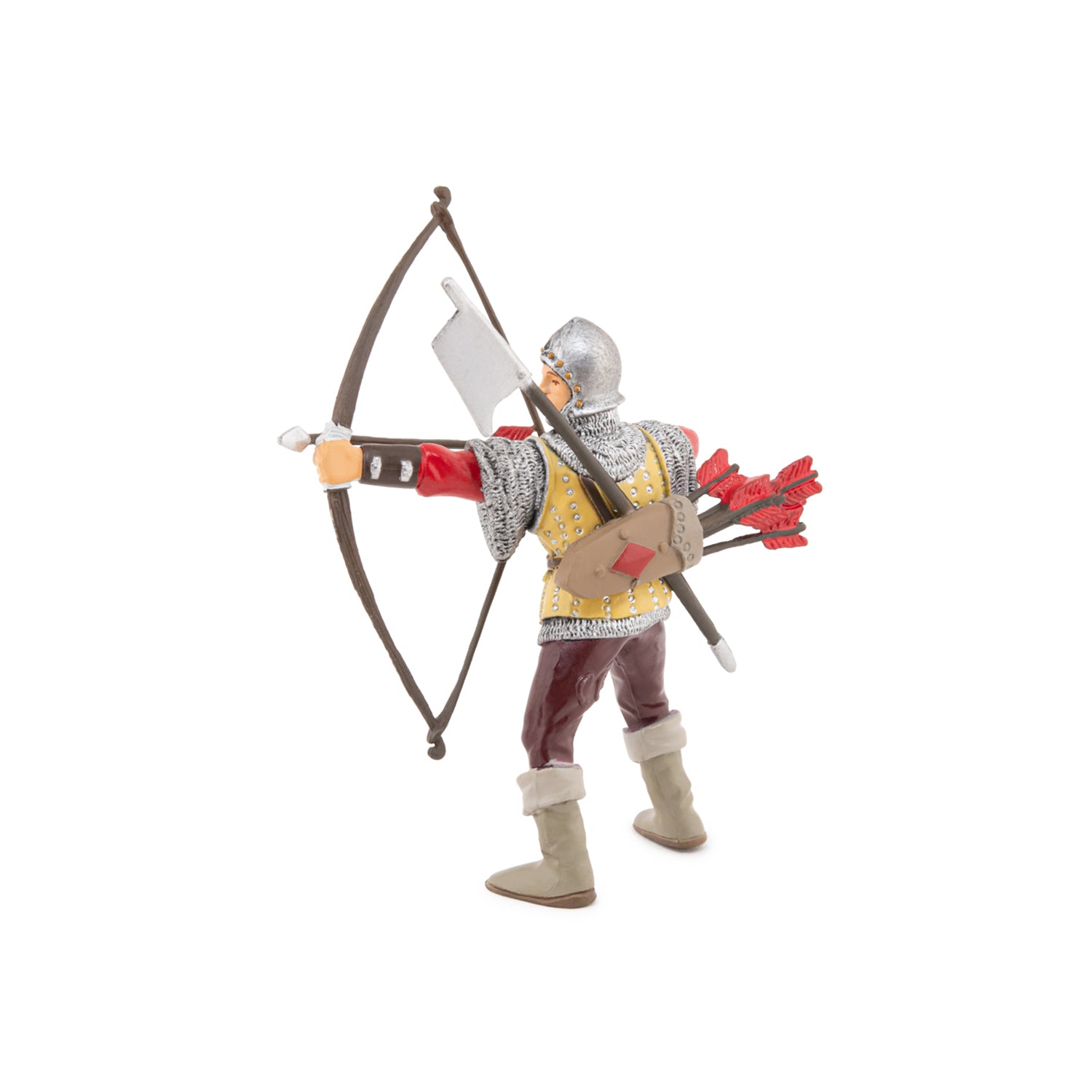 papo-medieval-figurine-archer-rouge-ch-teau image 6