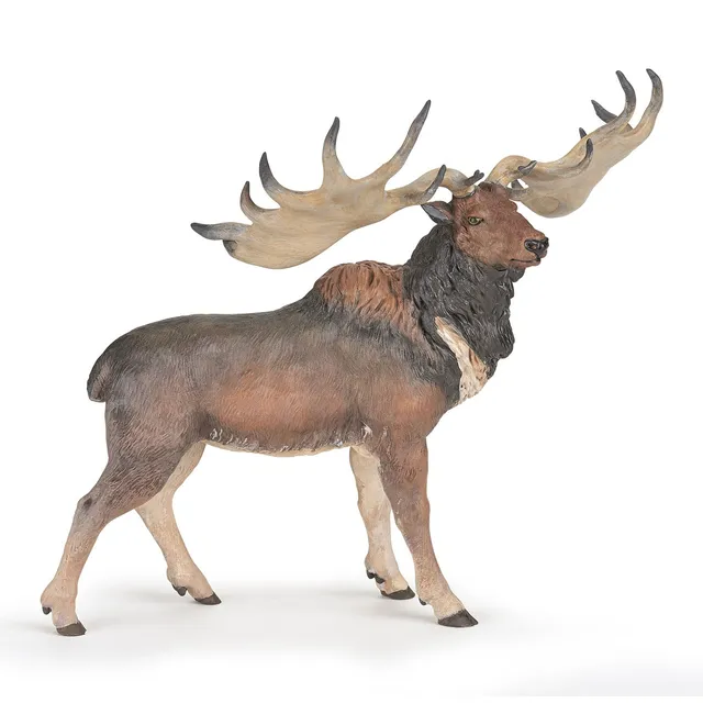 papo-dinosaures-figurine-m-galoc-ros-cerf-herbivore image 1
